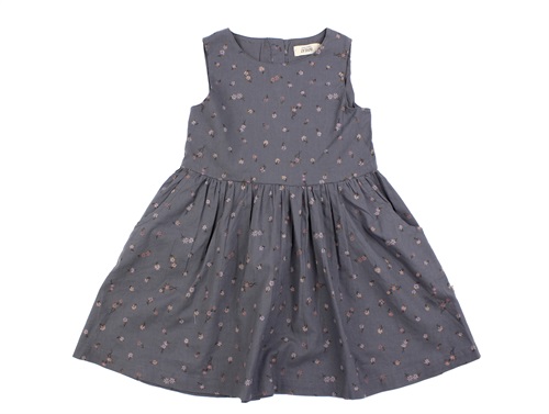 Wheat autumn sky flowers dress Thelma