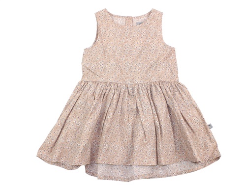 Wheat dress Sara misty rose flower
