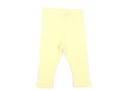 Wheat leggings rib lemon curd
