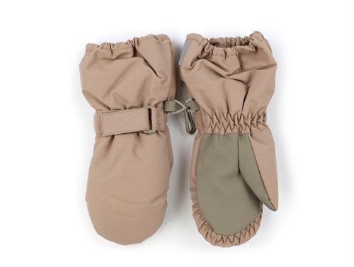 Wheat rose dawn tech mittens
