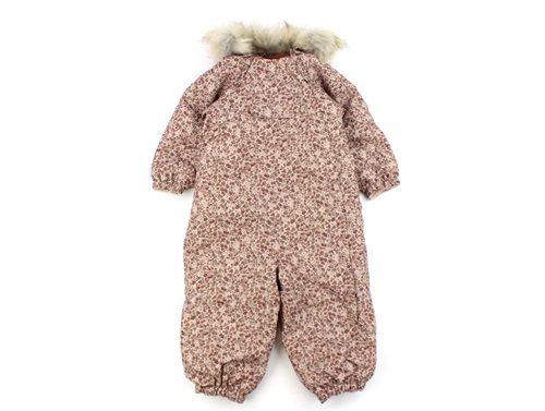 Wheat rose dust flowers tech jumpsuit Nickie