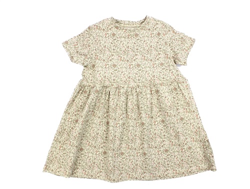 Wheat summer field dress Anna flowers