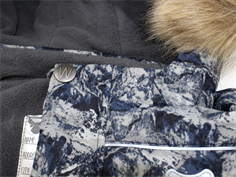 Opdatering Twisted maskinskriver Buy Wheat winter jacket Vilmar navy mountain print at MilkyWalk