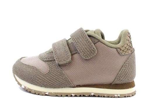 Woden Wonder sneaker Sandra pearl silver mink
