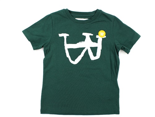 Wood Wood t-shirt Ola faded green