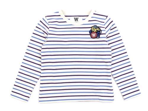 Wood Wood off-white stripes top Kim HuskMitNavn