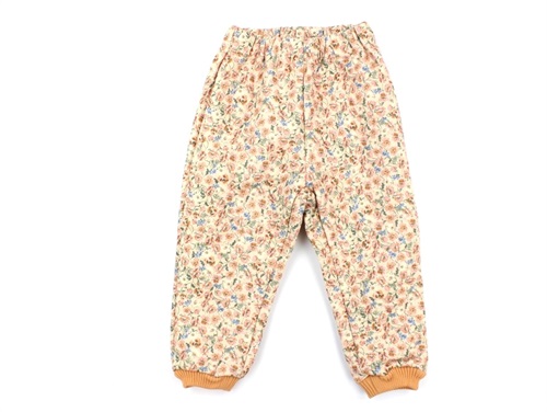 Wheat thermal trousers Alex alabaster flowers