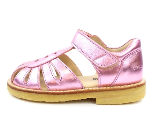 Angulus sandal pink with hearts at MilkyWalk