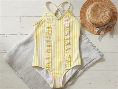 Lil Atelier sahara sun striped swimsuit