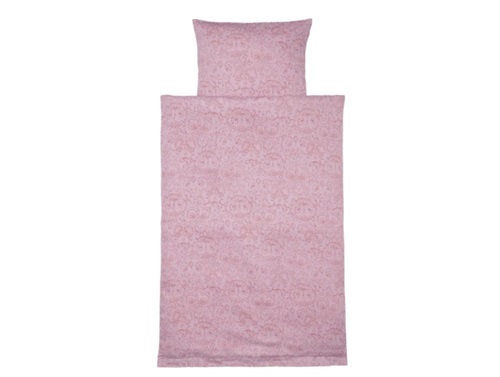 Soft Gallery bedding, baby owl mauve shadows lavender