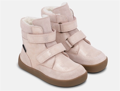 Bundgaard Basil winter boot pink glitter with TEX