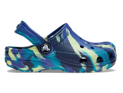 Crocs Classic Clog sandal pink glitter with adjustable strap