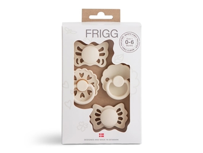 FRIGG powder blue baby’s first pacifier Moonlight sailing (4-pack)