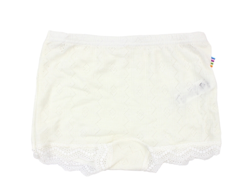 Joha natural hipsters merino wool/silk with lace  