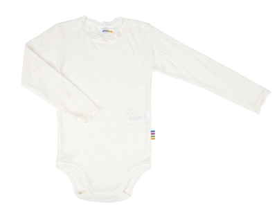Joha natural body merino wool/silk with lace
