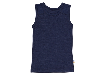 Joha navy undershirt merino wool/silk  