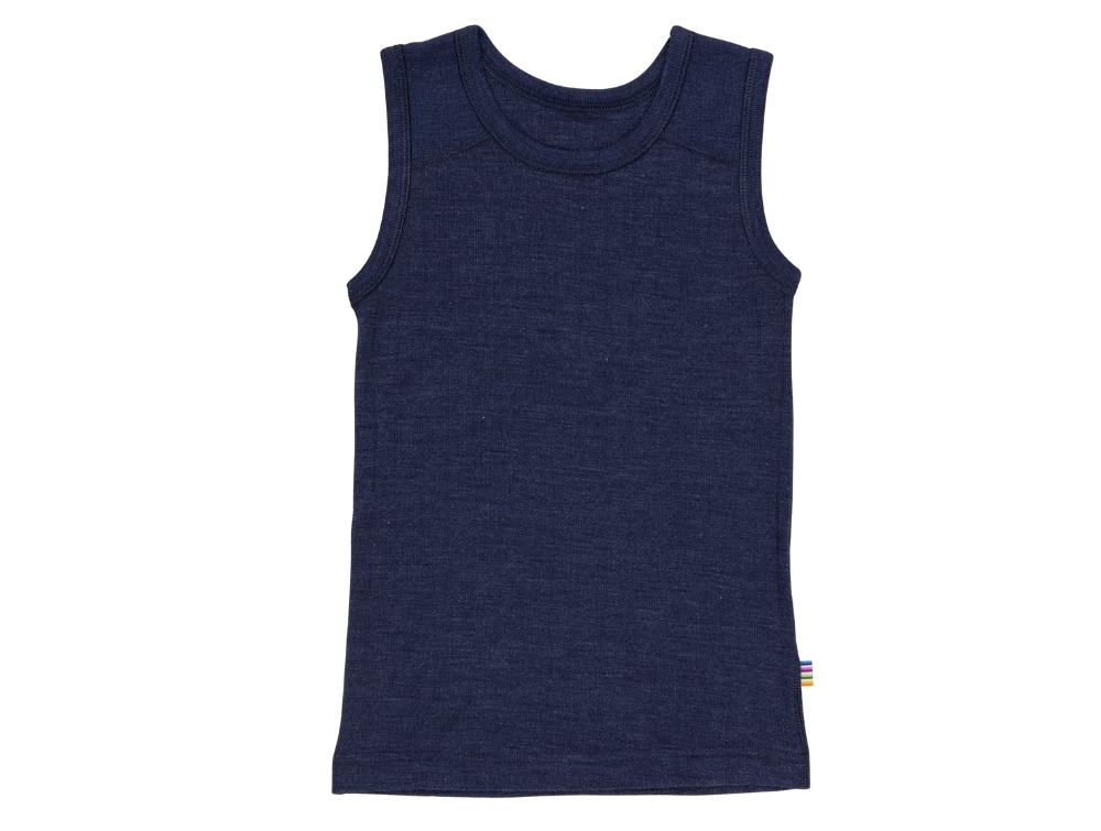 Joha navy undershirt merino wool/silk  