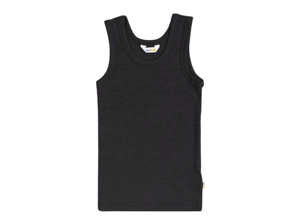 Joha black undershirt merino wool/silk  