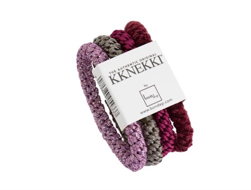 Kknekki hair elastics purple mix (4-pack)