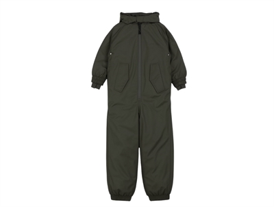 Liewood hunter green rubber jumpsuit Nelly
