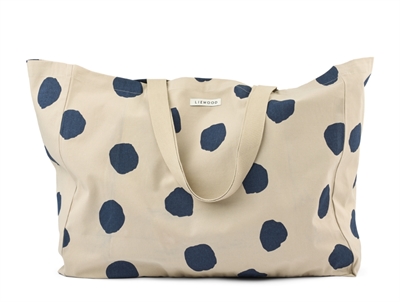 Liewood see you by the sea/stripe pure sky maxi tote bag