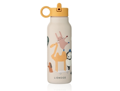 Liewood Falk water bottle berry pale tuscany 350ml