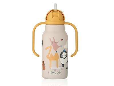 Liewood Kimmie water bottle elephant creme de la creme 250ml
