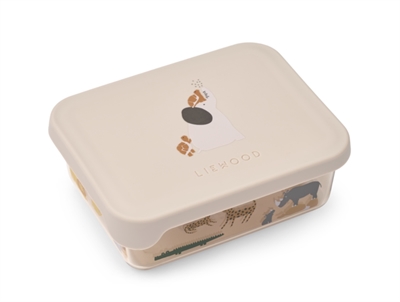 Liewood cat apple red snack box Ako