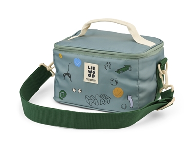 Liewood see you by the sea/stripe pure sky maxi tote bag