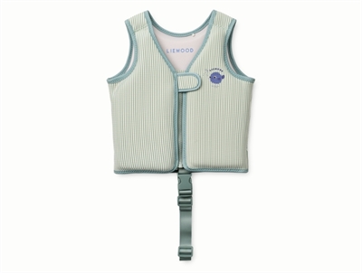 Liewood Dove swim vest peppermint/sandy striped