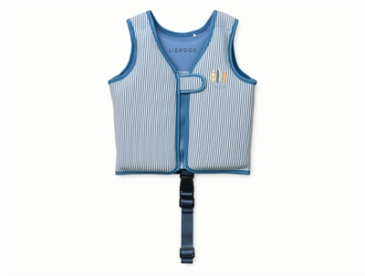 Liewood Dove swim vest riverside/creme de la creme striped