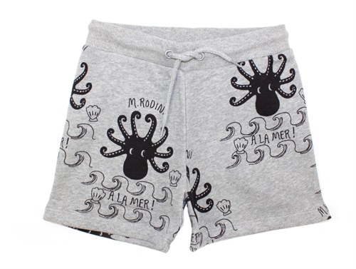 Mini Rodini Shorts octopus gray