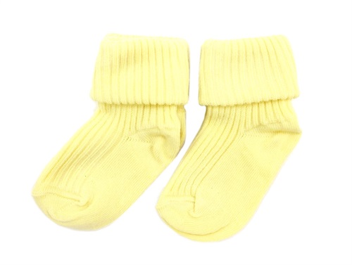 MP socks cotton light yellow (2-Pack)