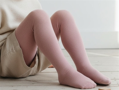 MP tights wool/cotton woodrose