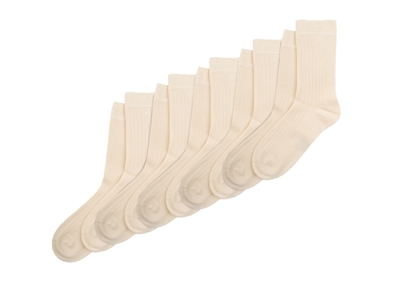 Minipop off-white socks bamboo (5-pack)