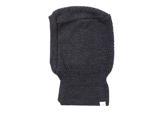MP dark grey melange balaclava Oslo wool/cotton