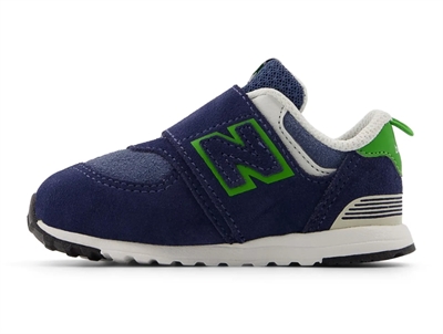 New Balance 574 sneaker navy/green