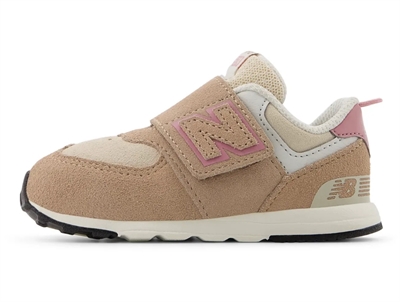 New Balance 574 sneaker beige/pink