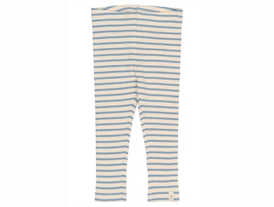 Petit Piao off-white Infinity striped modal leggings
