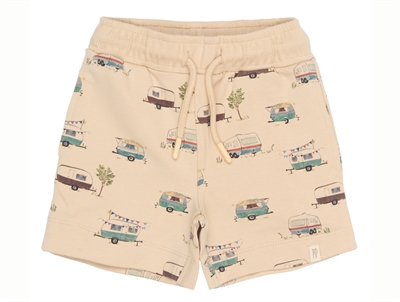 Petit Piao shorts doeskin with camper print