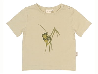 Petit Piao t-shirt tidal foam with frog motif