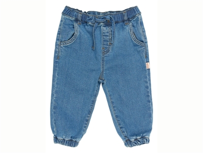 Petit Piao light blue denim pants