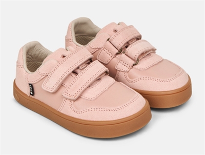 Bundgaard Lane sneaker pink glitter with velcro and TEX