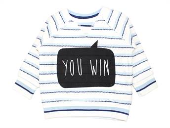 Soft Gallery Baby Alexi sweatshirt indigo stripe you win