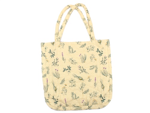 Soft Gallery Tote behind Winter Wheat Healing Herbs