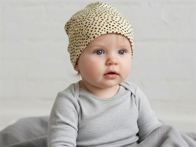 Soft Gallery Beanie with hearts sundress