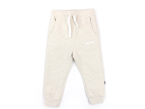 Mads Nørgaard sweatpants Pavo nature melange
