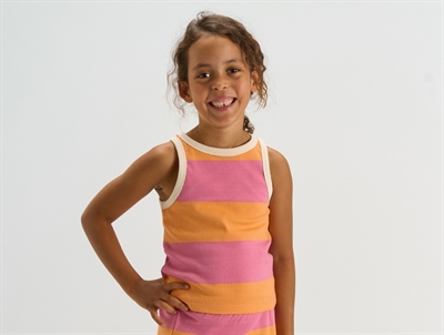 THE NEW rib top cashmere rose with wide stripes