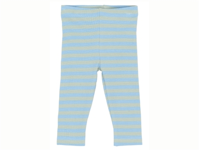 THE NEW Siblings rib leggings forever blue with stripes
