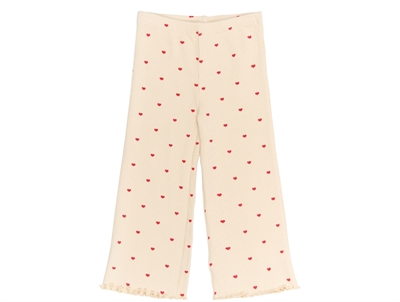 THE NEW siblings trousers with heart print